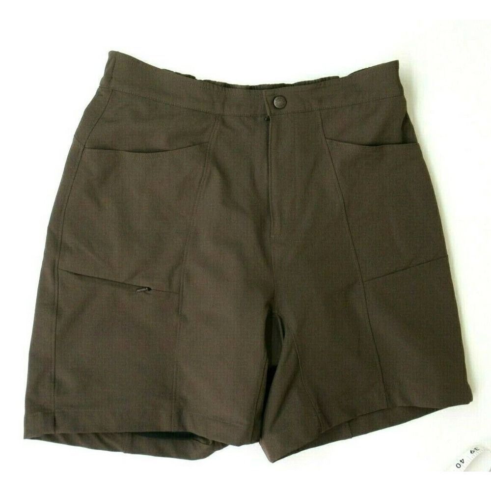 L.L. Bean‎ Cycling Bicycling Shorts Womens Size Small Padded Brown Lined
